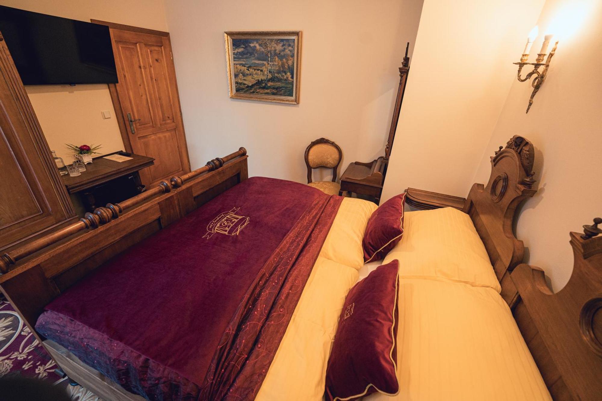 Hotel Svatojansky Dvur Prag Oda fotoğraf