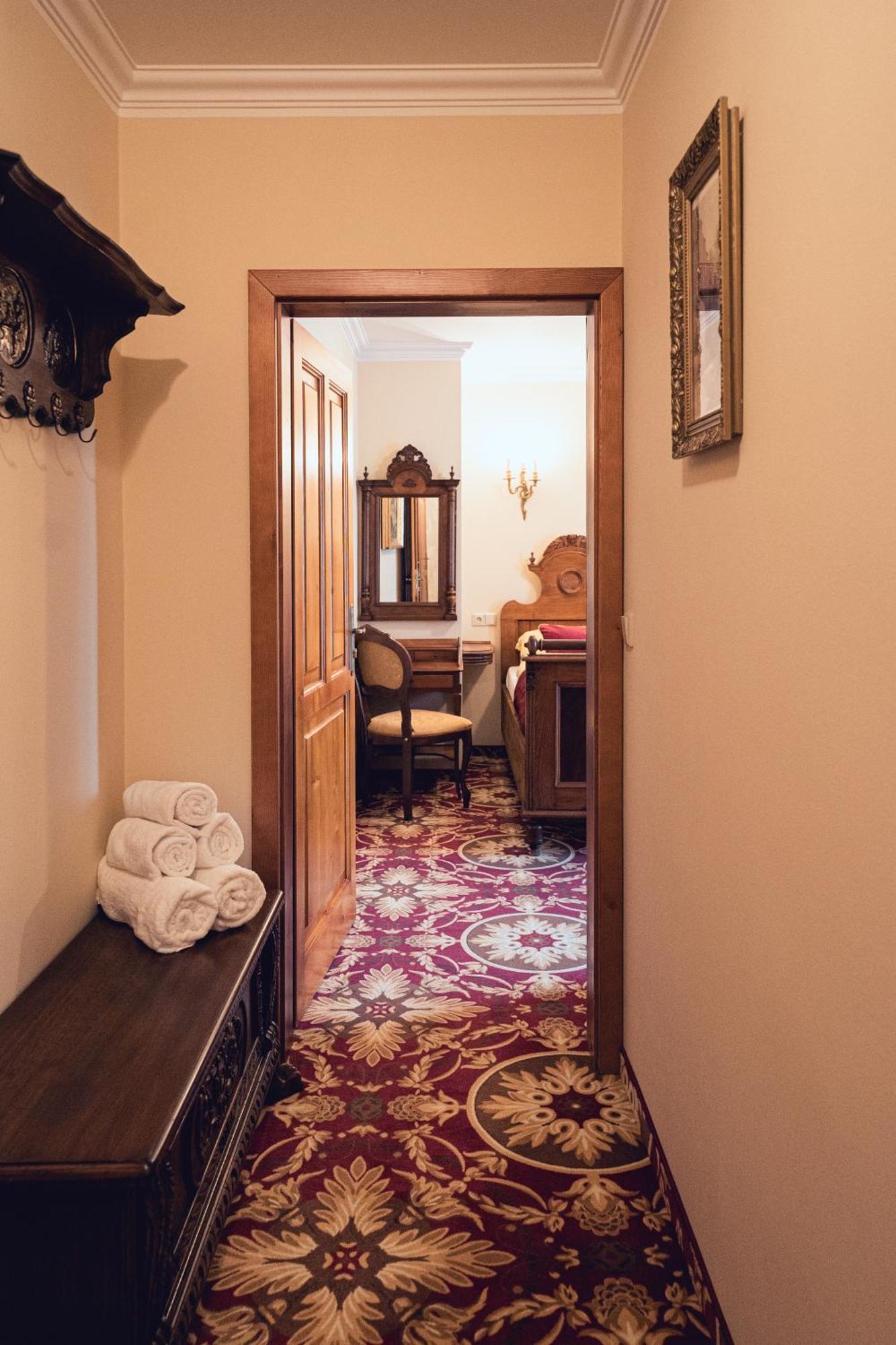 Hotel Svatojansky Dvur Prag Oda fotoğraf