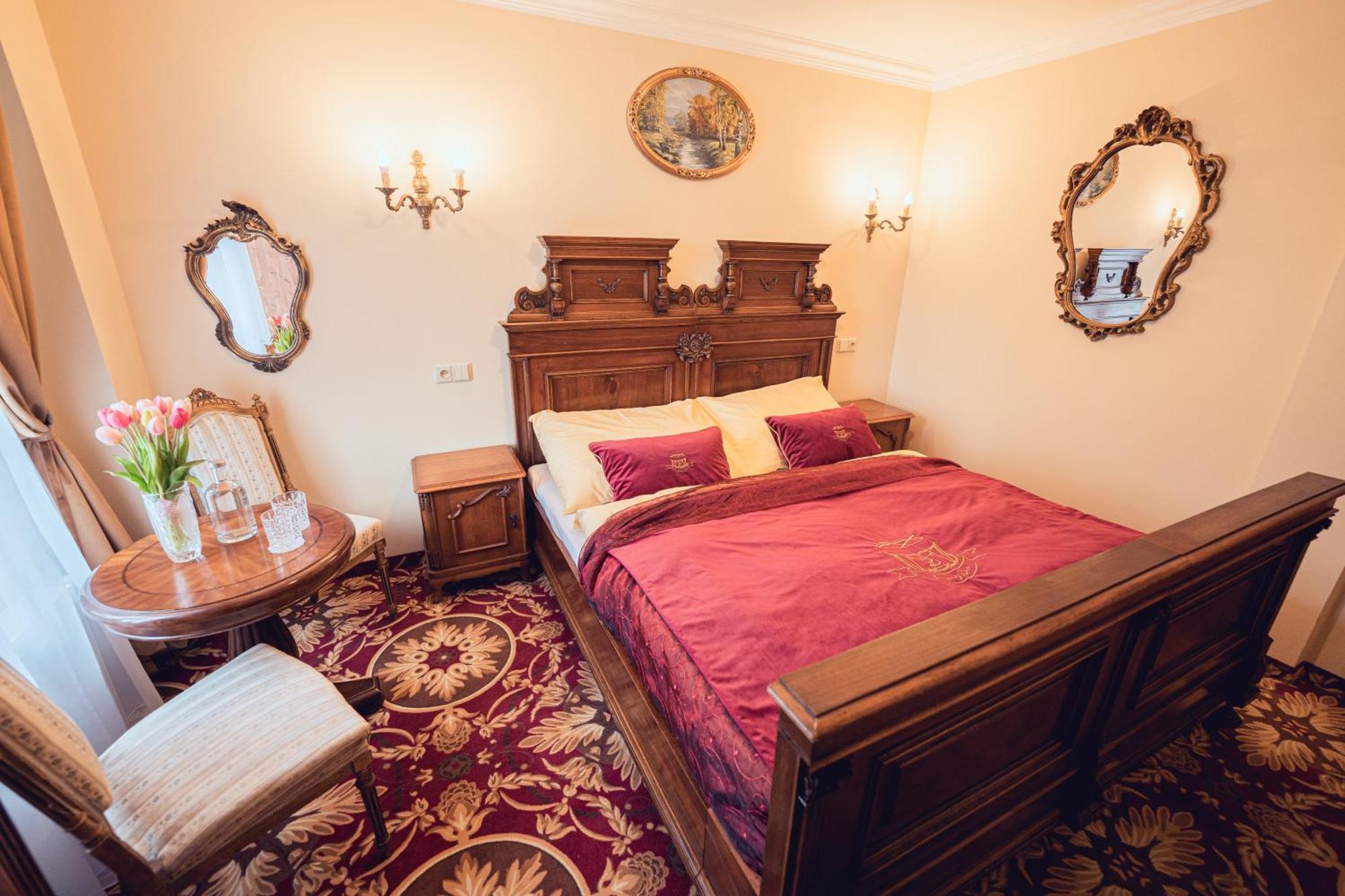Hotel Svatojansky Dvur Prag Oda fotoğraf