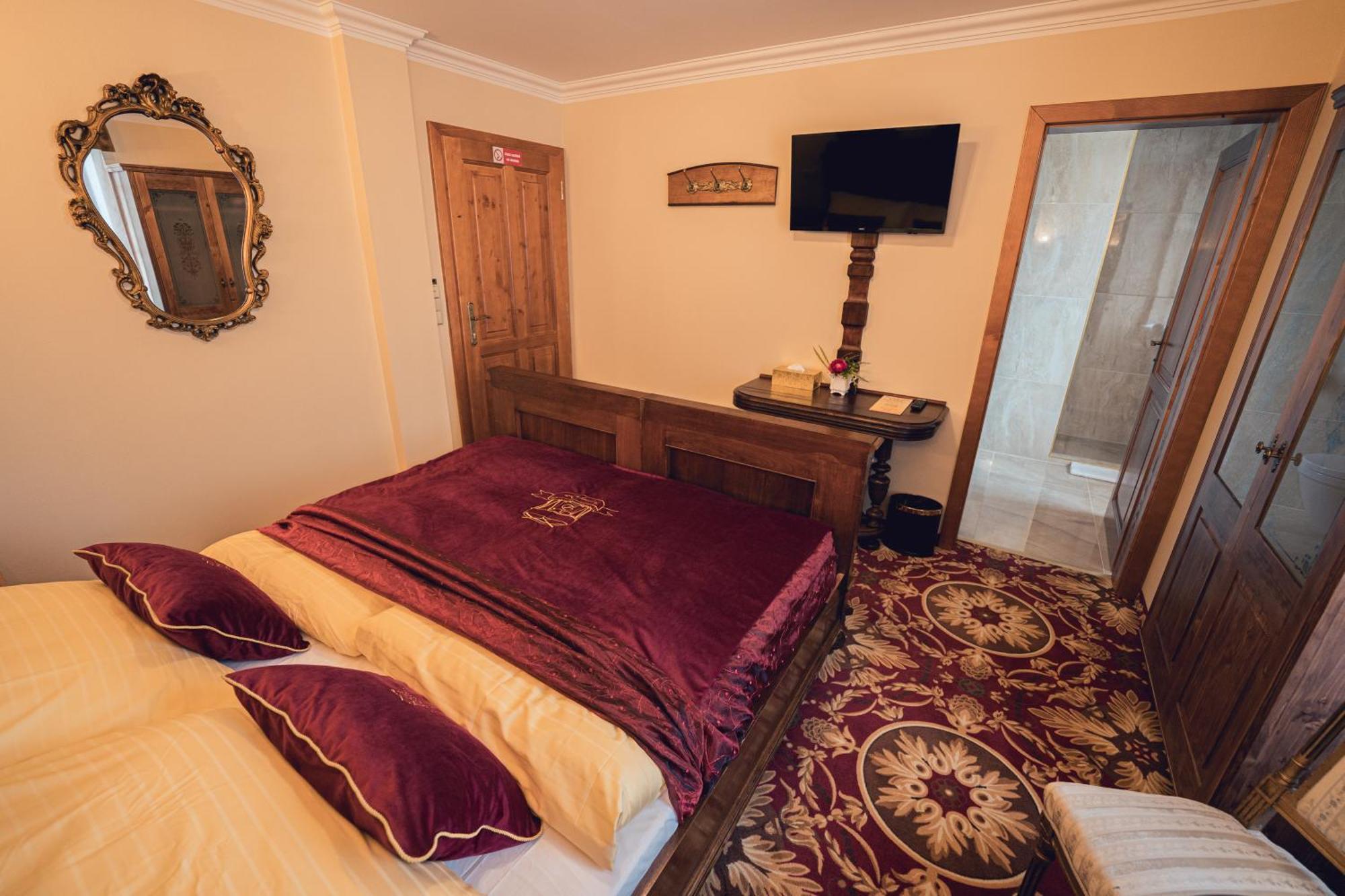 Hotel Svatojansky Dvur Prag Oda fotoğraf