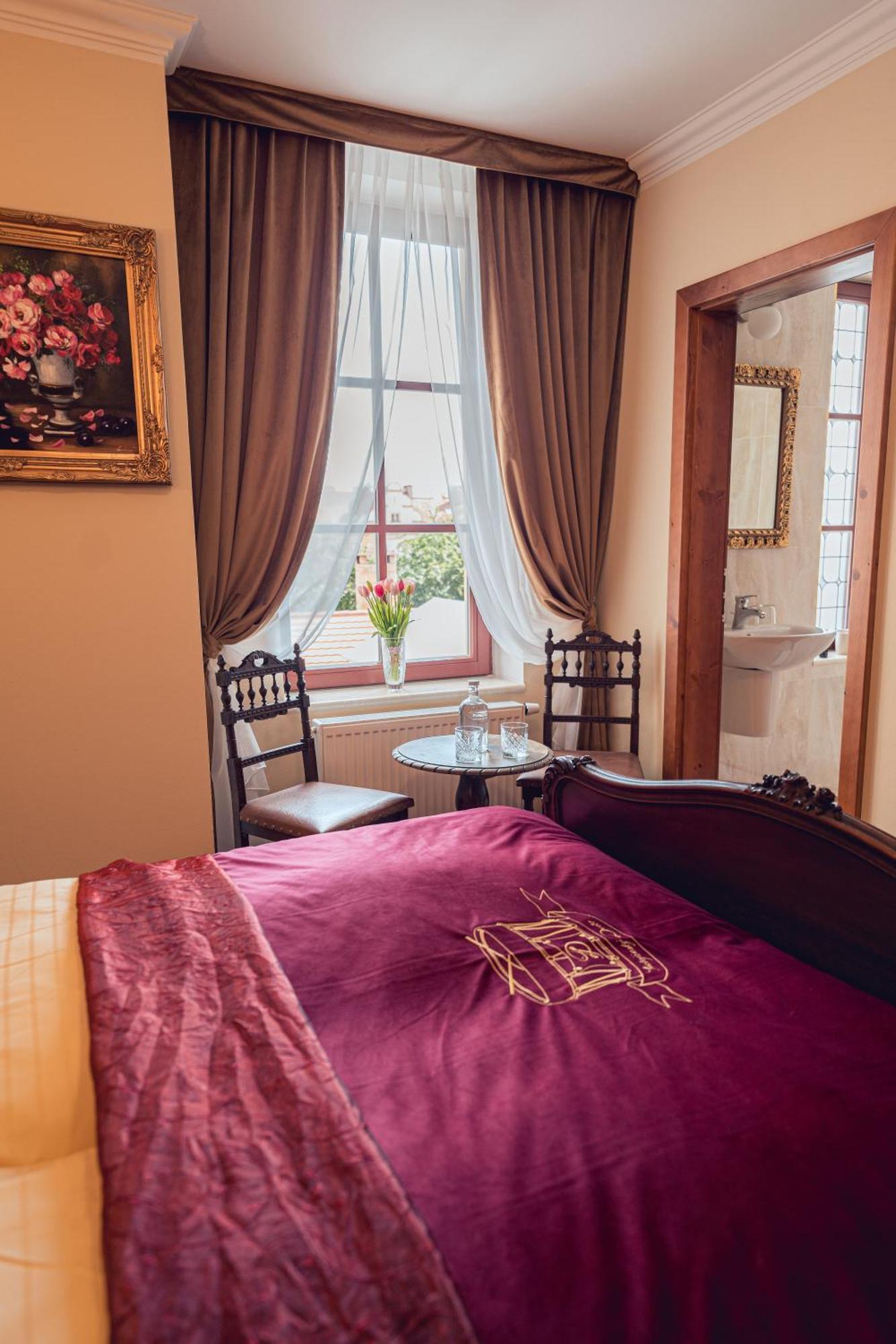 Hotel Svatojansky Dvur Prag Oda fotoğraf