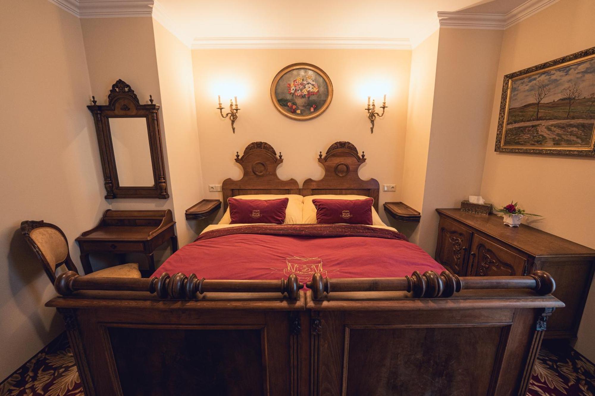 Hotel Svatojansky Dvur Prag Oda fotoğraf