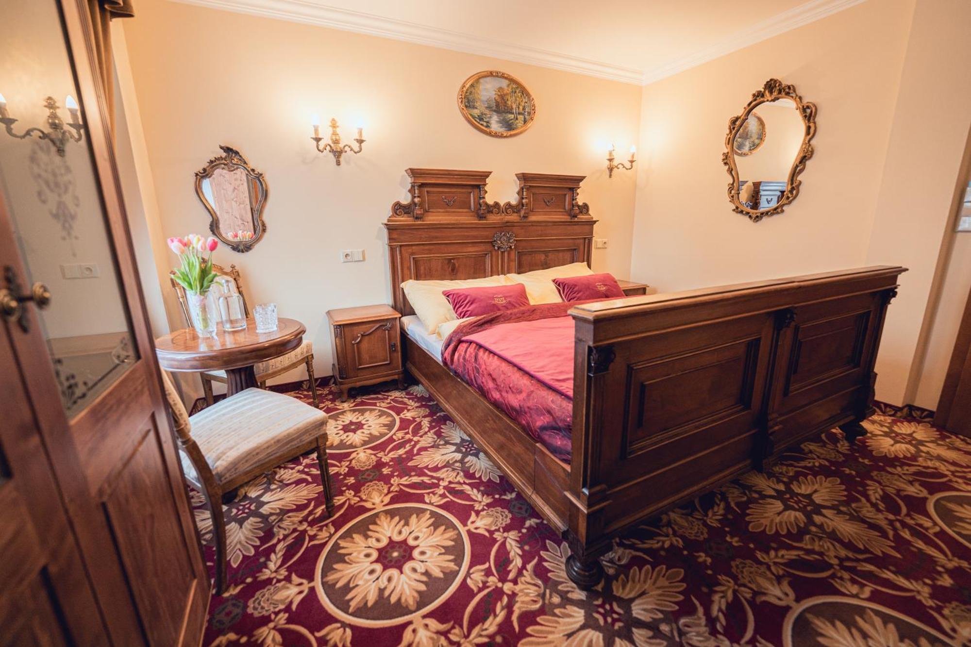 Hotel Svatojansky Dvur Prag Oda fotoğraf